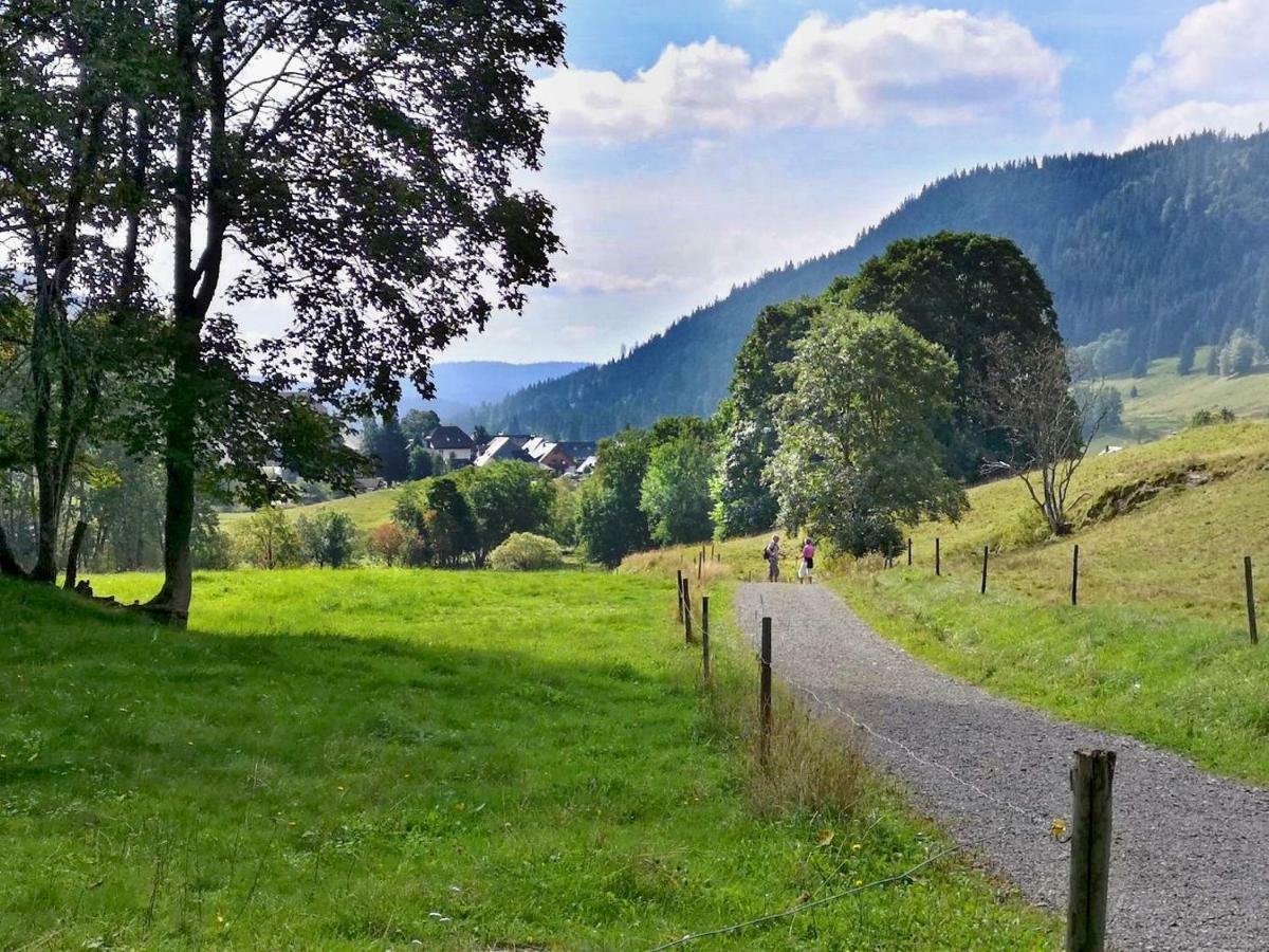 C3 Albmatte-Fewo Sauna, Hallenbad Aussenbecken Massagen Nebenan ซังคท์บลาเซียน ภายนอก รูปภาพ